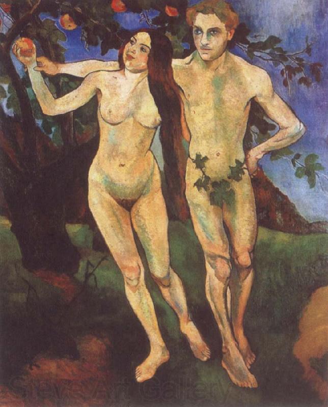 Suzanne Valadon Adam and Eve Norge oil painting art